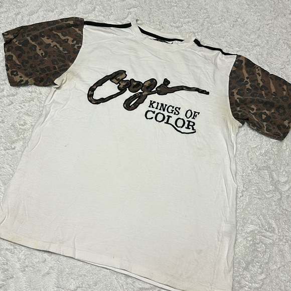 Men’s COOGI sz Large Animal Print Cheetah - Picture 1 of 7